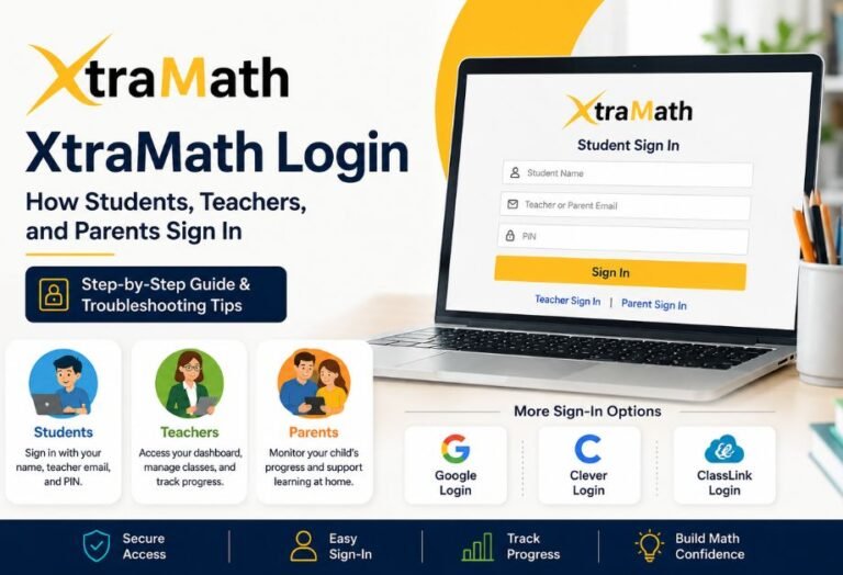 XtraMath Login: How Students, Teachers, and Parents Sign In